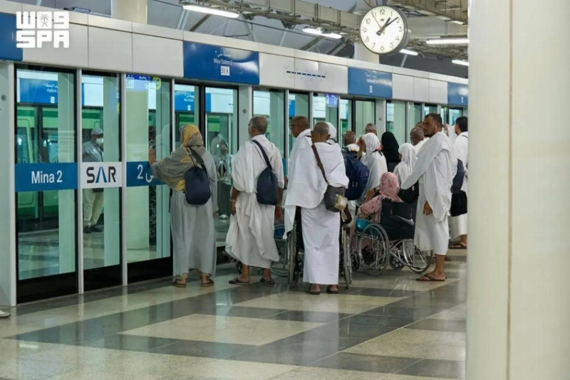 (٣١٤) ألف راكب لقطار المشاعر المقدسة منذ إطلاق تشغيله