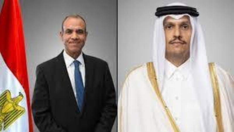 وزيرا خارجيتيْ مصر وقطر يبحثان المستجدات الإقليمية (هاتفيًّا)