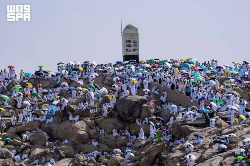 “الإحصاء”: إجمالي عدد الحجاج (1,707,301) هذا الموسم