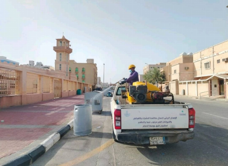 أمانة الشرقية ترفع جاهزية أعمال الإصحاح البيئي خلال عيد الأضحى