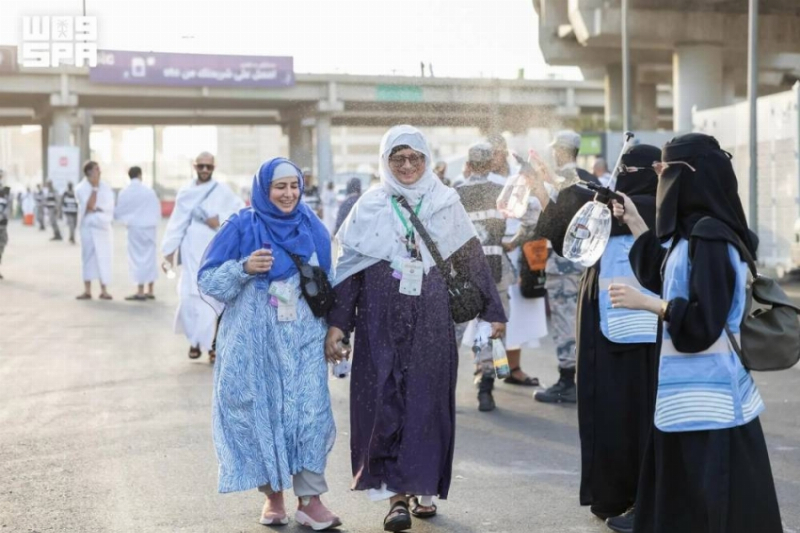 متطوعو حرس الحدود يشاركون في خدمة الحجاج بالمشاعر المقدسة