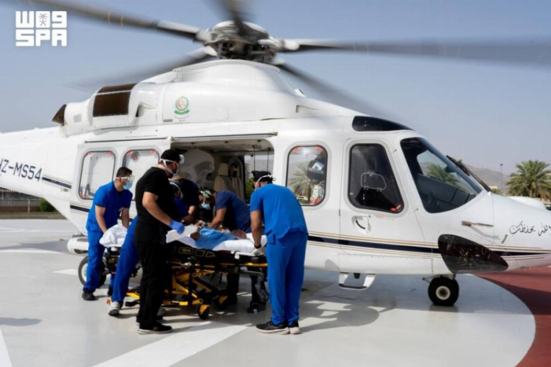 الإخلاء الطبي الجوي بوزارة الدفاع يشارك بـ4 طائرات مجهزة لخدمة ضيوف الرحمن