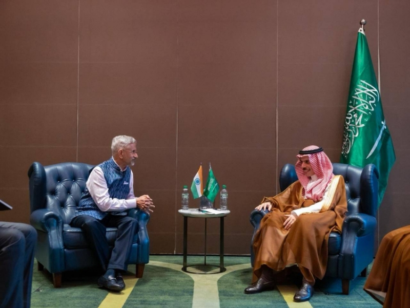 وزير الخارجية ونظيره الهندي يبحثان مستجدات الأوضاع الإقليمية والدولية