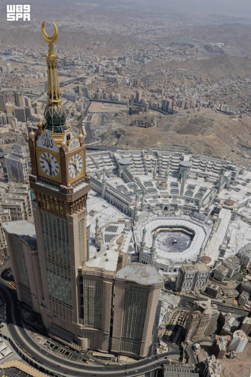 مشاهد جوية من المشاعر المقدسة 12 ذو الحجة 1447 هـ