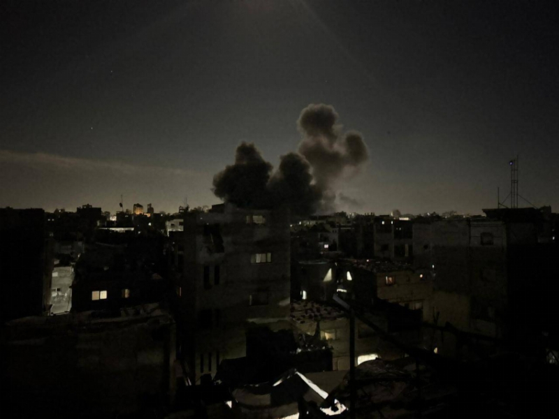 استشهاد (3) فلسطينيين في قصف الاحتلال على خان يونس