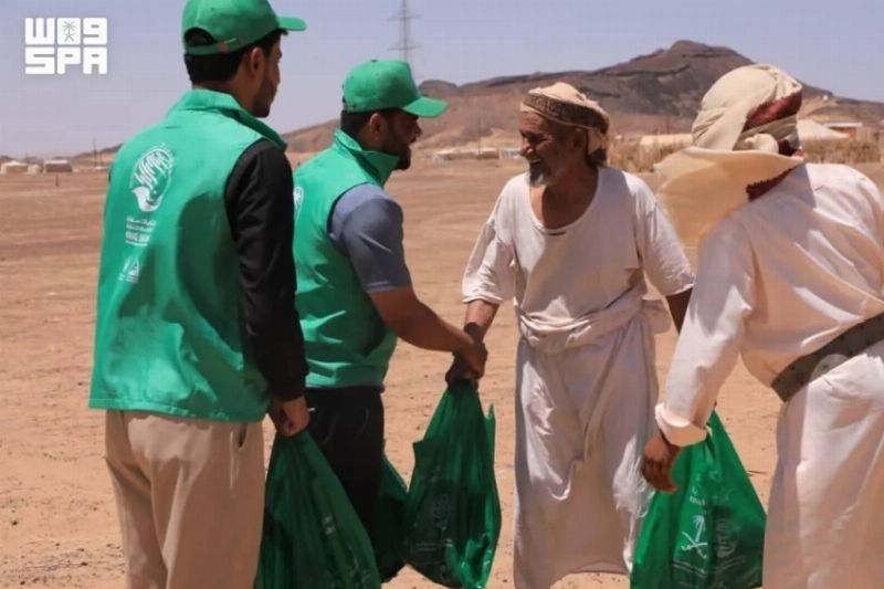 “سلمان للإغاثة” يوزع (55) أضحية في مأرب