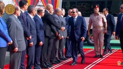 الرئيس السيسي يصل مقر افتتاح مشروع الدلتا الجديدة التنموي