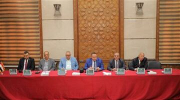 نقيب المهندسين وهيئة مكتب النقابة العامة يعقدون اجتماعًا مع رؤساء النقابات الفرعية لبحث الملفات المهنية والخدمية