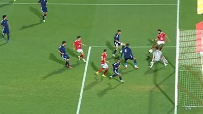 الأهلي ضد إنبي.. حسين الشحات يسجل الهدف الأول لـ الأهلي في مرمى إنبي بالدوري المصري الممتاز