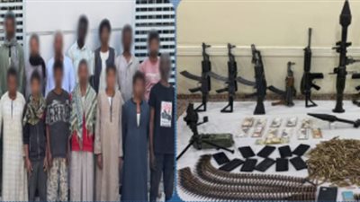 مصرع أحدهم.. سقوط عصابة التنقيب عن الذهب وبحوزتهم أسلحة ثقيلة في قنا