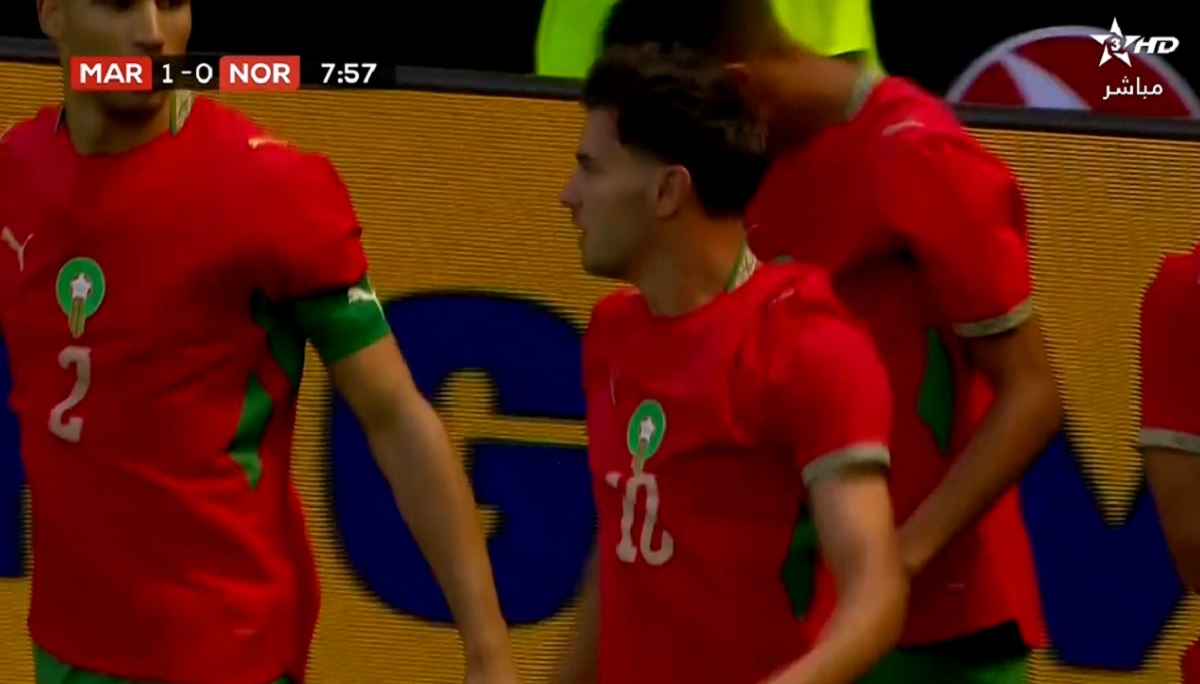 اهداف مباراة المغرب والنرويج الودية