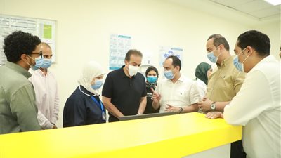 وزير الصحة يتفقد مشروع مستشفى أبو قرقاص الجديد ومستشفى دير مواس التخصصي خلال جولته بالمنيا لإطلاق التأمين الصحي الشامل