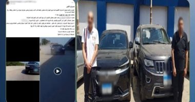 شخص يتهم آخر بالاصطدام بسيارة زوجته وتكرار الواقعة عند تصويره بالشرقية