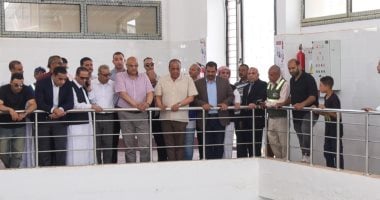 محافظ الإسكندرية يتفقد مشروع محطة رافع مياه “حياة كريمة” فى برج العرب