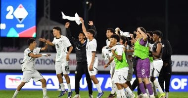 منتخب الناشئين يتسلم الميدالية البرونزية في مراسم التتويج بعد نهائى أفريقيا