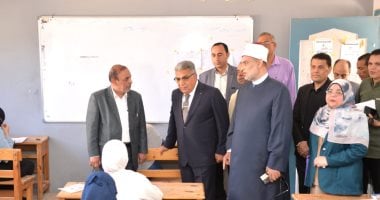 محافظ الدقهلية يتابع سير امتحانات الثانوية الأزهرية بالمنصورة
