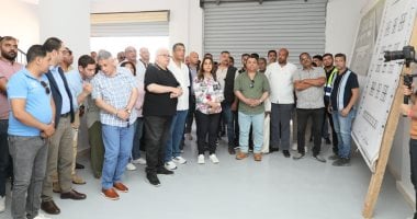 وزيرة التنمية المحلية والبيئة تتفقد إنشاءات مجمع خدمات سوق الجملة بالغردقة