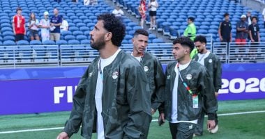 ملعب مواجهة المنتخب وبلجيكا يحمس الجماهير بأغنية “يا حبيبتى يا مصر”.. فيديو