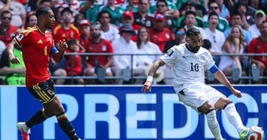 تعادل 1ــ1 بين مصر وبلجيكا بعد مرور 75 دقيقة.. وخروج محمد صلاح.. صور