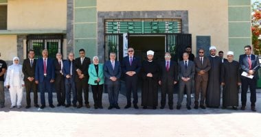 وزير الأوقاف يشارك فى مناقشة رسالة ماجستير بجامعة قناة السويس