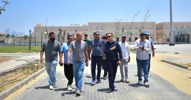 وزيرة الإسكان تتابع موقف تنفيذ المكونات الرئيسية بالمدينة التراثية بالعلمين الجديدة