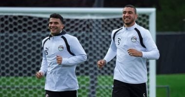 رامى ربيعة وياسر إبراهيم يقودان دفاع منتخب مصر أمام أستراليا