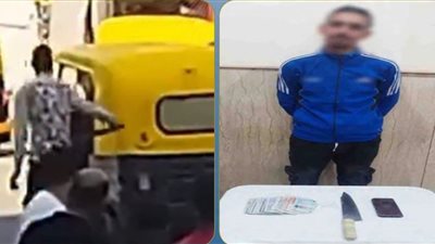 ضبط بلطجي بتهمة ضرب سائق توك توك بسلاح أبيض لإجباره على دفع مالى نظير تحميله للركاب بالإسكندرية