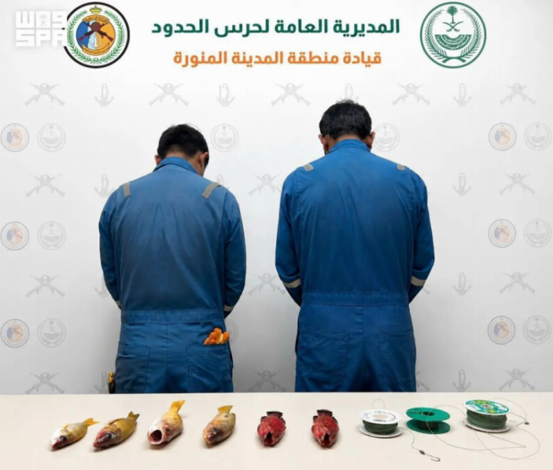 حرس الحدود بالمدينة المنورة يضبط مخالفين للأنظمة البحرية
