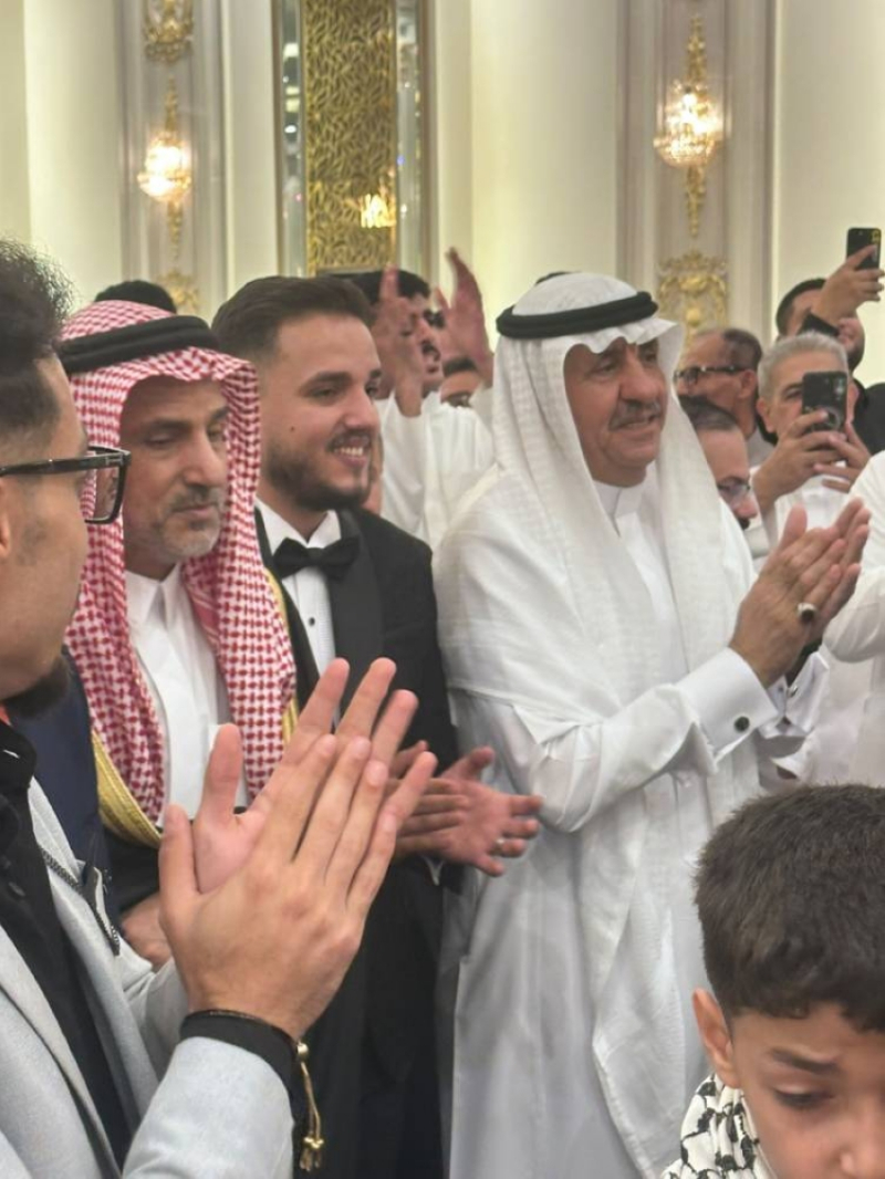 المهندس إيناس فخري يحتفل بزفافه