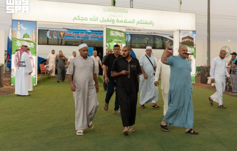 مدينة الحجاج بحائل تودّع ضيوف الرحمن العراقيين وسط خدمات نوعية وتسهيلات متكاملة