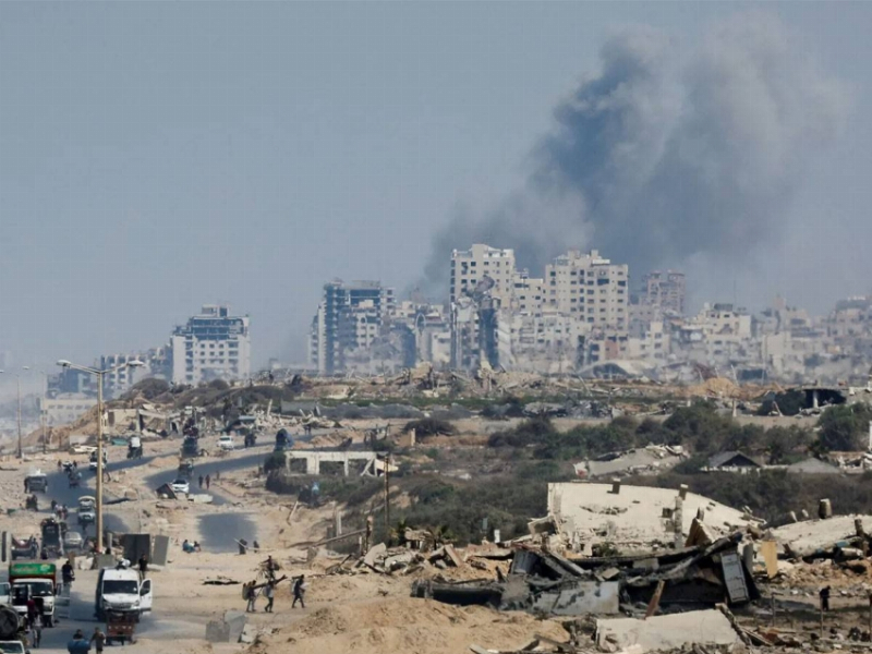 استشهاد (4) فلسطينيين في قصف الاحتلال مدينة غزة