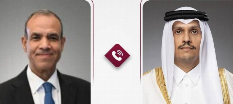 وزيرا خارجيتيْ قطر ومصر يناقشان آخر المستجدات الإقليمية