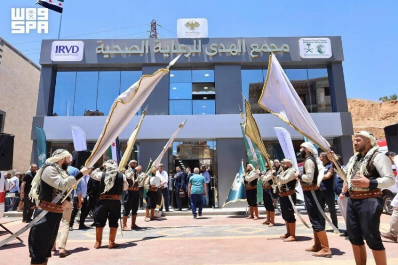 “سلمان للإغاثة” يدشّن مشروع “مجمع الهدى” في دمشق
