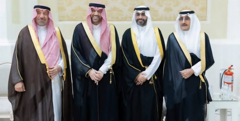 الأمير جلوي بن منصور آل سعود يحتفي بزفافه بالرياض