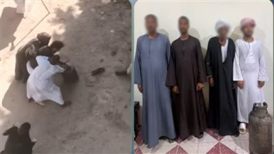 بسبب خلافات الجيرة.. مزارع يحاول إشعال النار في شقيقيه بإسطوانة غاز بقنا