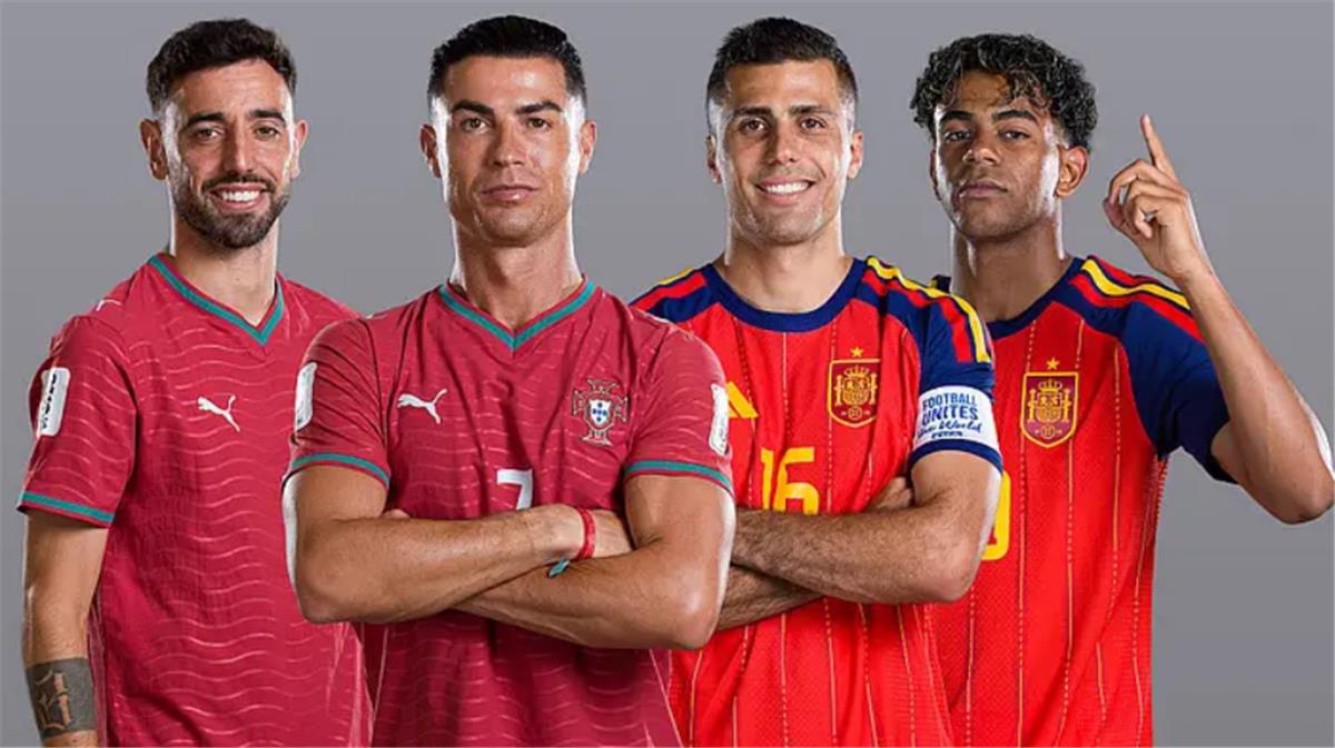 معلقين مباراة البرتغال وإسبانيا اليوم في كأس العالم