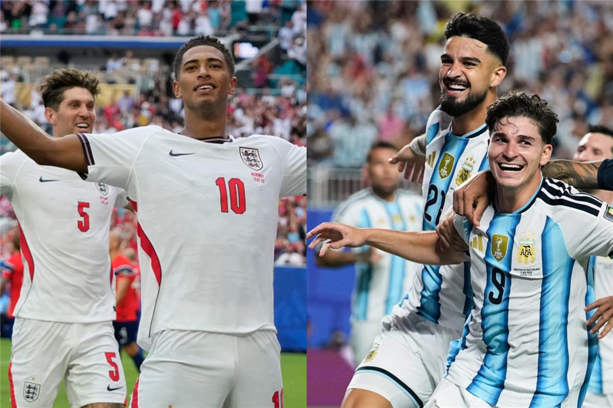 قناة مفتوحة تعلن نقل مباراة الأرجنتين وإنجلترا اليوم في كأس العالم