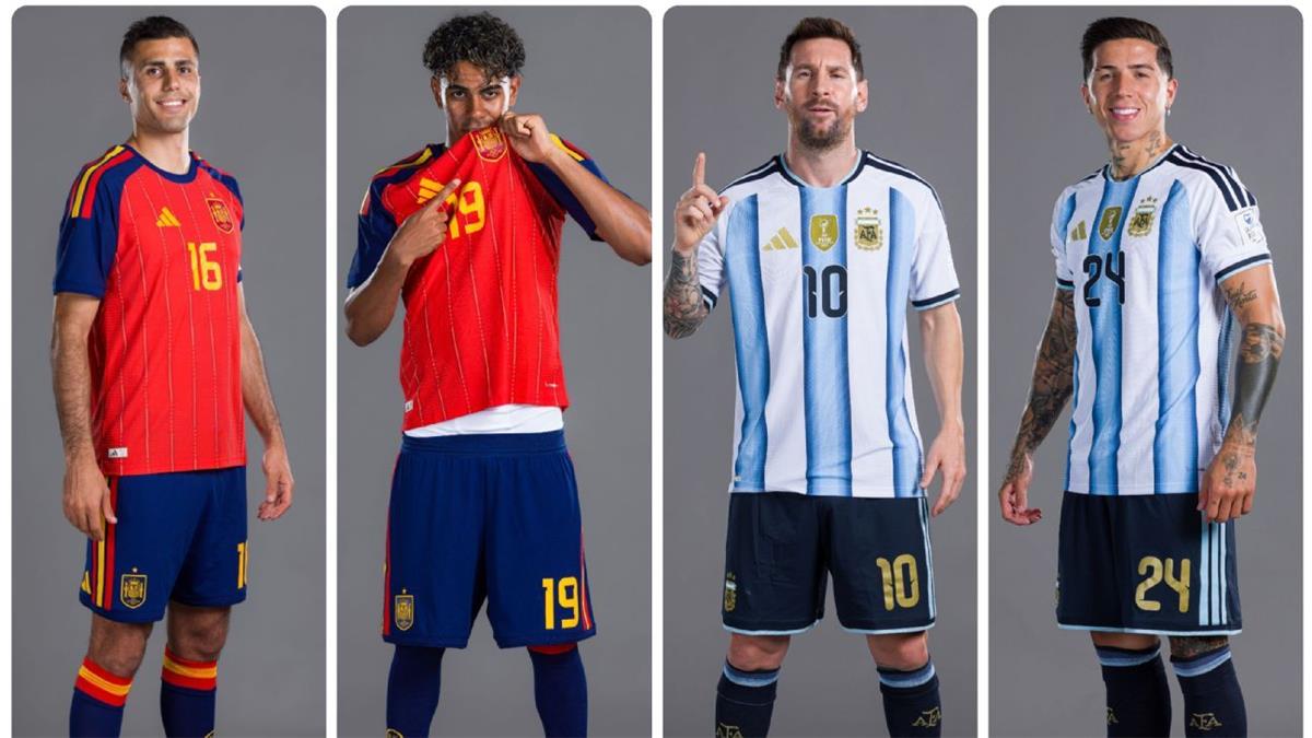 ثنائي عربي.. حكم مباراة الأرجنتين وإسبانيا في نهائي كأس العالم