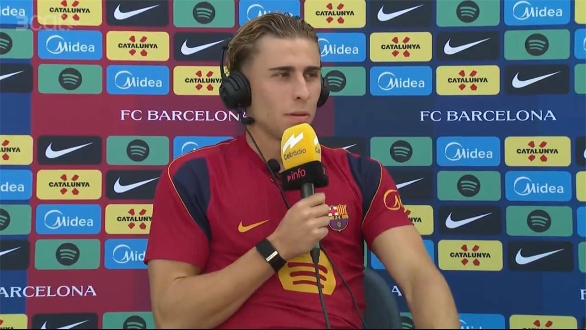 فيرمين لوبيز يوضح موقفه من المشاركة مع برشلونة أمام الأهلي في كأس خوان جامبر