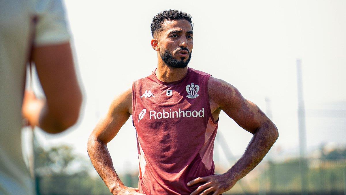 فيديو | محمد عبد المنعم يعود إلى تدريبات نيس