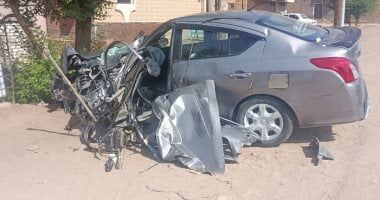 إصابة شخصين في حادث تصادم بطريق طامية بالفيوم