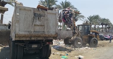 حملات مكثفة فى بولاق الدكرور لمواجهة النباشين والباعة الجائلين