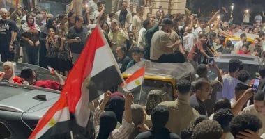 احتفالات فى شوارع الدقهلية لتأهل المنتخب لدور الـ16 بكأس العالم.. فيديو