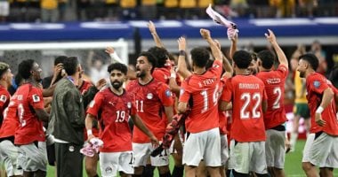 شاهد.. رقص لاعبى منتخب مصر فى غرفة الملابس بعد التأهل التاريخى لدور الـ16