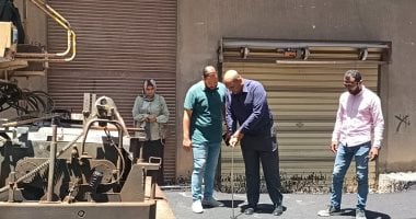 محافظ كفر الشيخ يتابع أعمال الرصف بعدد من شوارع دسوق ضمن لخطة الاستثمارية