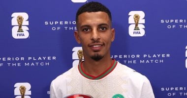 أوناحى يحصد جائزة أفضل لاعب فى مباراة المغرب وكندا بكأس العالم 2026
