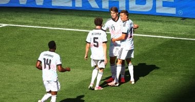 بلجيكا تتقدم على أمريكا 2-1 فى الشوط الأول