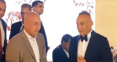إبراهيم حسن يحتفل بزفاف ابنته بحضور نجوم الرياضة