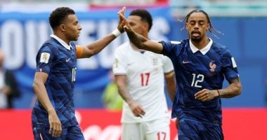 فرنسا ضد إنجلترا.. باركولا يضيف ثاني أهداف الديوك والنتيجة 4 – 2