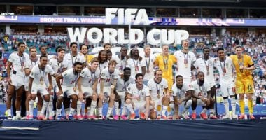 مباراة للتاريخ.. إنجلترا تتوج ببرونزية كأس العالم 2026 على حساب فرنسا 6 – 4.. الأسود الثلاثة تعود لمنصات التتويج بالميدالية الثانية بعد غياب 60 عاما.. ومبابى يخطف الصدارة التاريخية للمونديال من ميسى